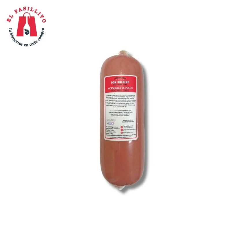 Mortadella de pollo 500g's foto | El Pasillito |  BizneCubano