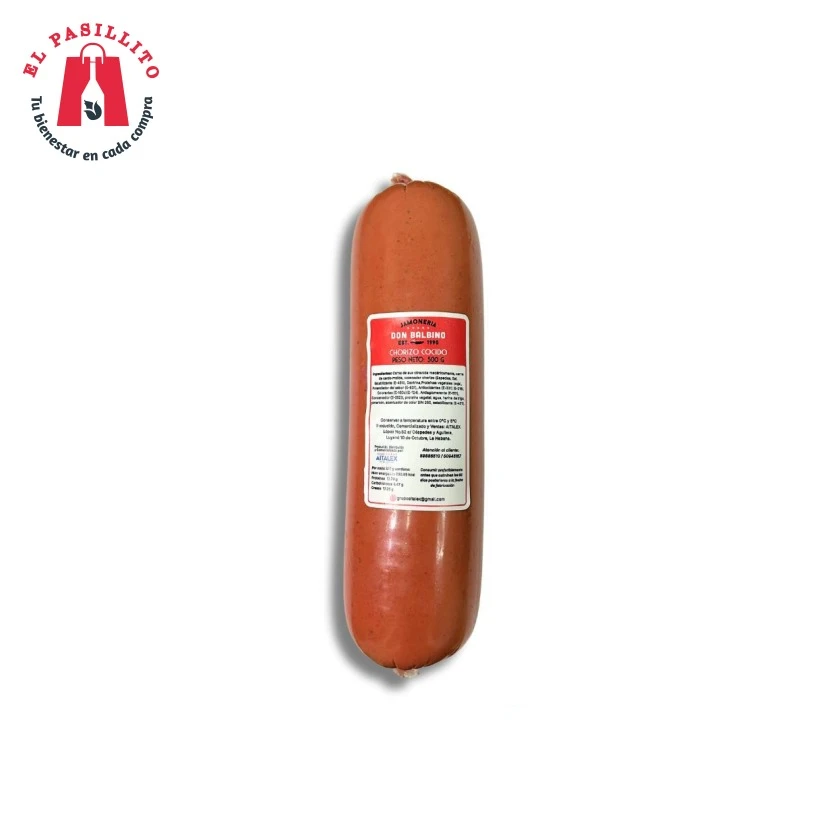 Chorizo Cocido 500g's foto | El Pasillito |  BizneCubano